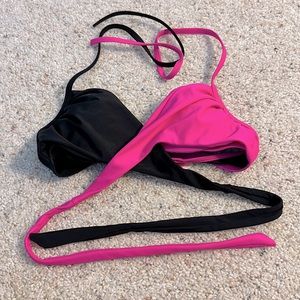 Victorias Secret Swim The Wrap Halter Bikini Top
